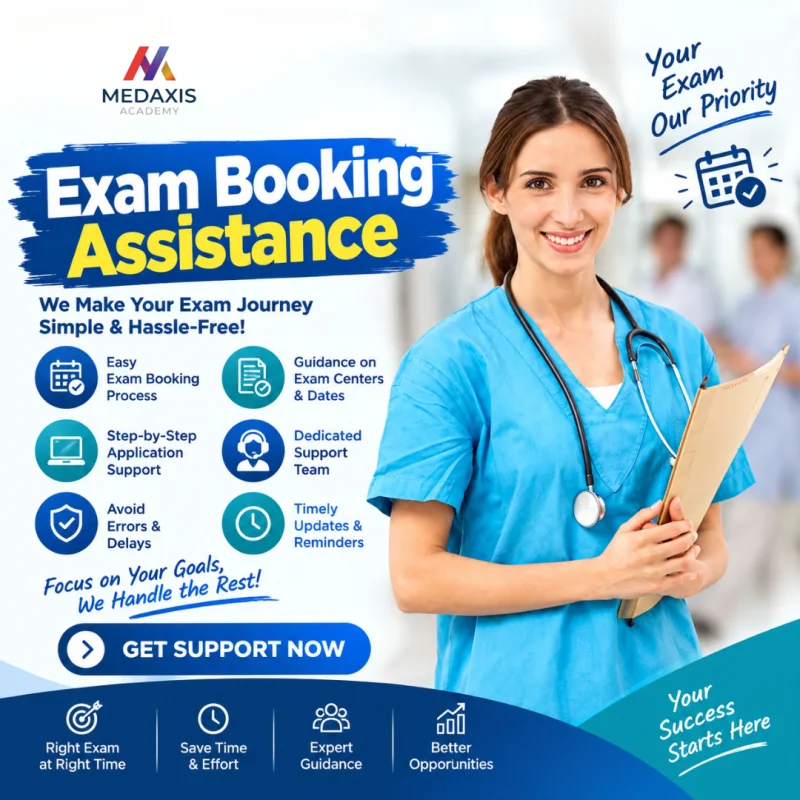 Exam Booking Assistance