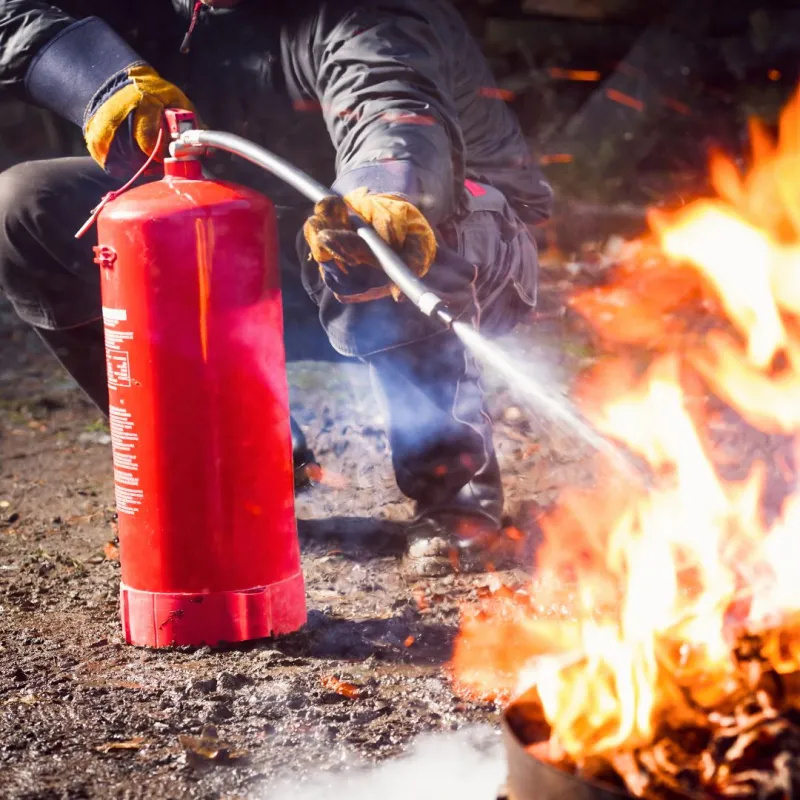Fire Fighting Practical Training